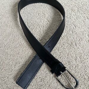 Banana Republic black leather belt